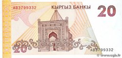 20 Som KYRGYZSTAN 1994 P.10 UNC