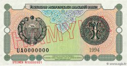 1 Sum Spécimen UZBEKISTAN 1994 P.73as AU