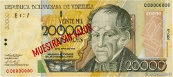 20000 Bolivares Spécimen VENEZUELA 2004 P.086cs fST+