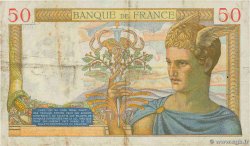 50 Francs CÉRÈS modifié FRANCE 1938 F.18.08 VF-