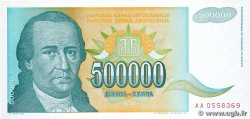 500000 Dinara YUGOSLAVIA 1993 P.131