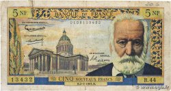 5 Nouveaux Francs VICTOR HUGO FRANCE 1961 F.56.06
