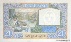 20 Francs TRAVAIL ET SCIENCE FRANCE 1941 F.12.19 TB
