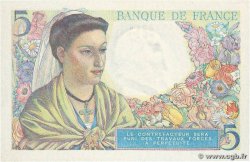 5 Francs BERGER FRANCE 1945 F.05.06 pr.SPL