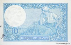 10 Francs MINERVE FRANCE 1917 F.06.02 SUP