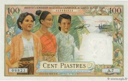 100 Piastres - 100 Dong INDOCHINE FRANÇAISE 1954 P.108