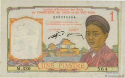 1 Piastre INDOCHINE FRANÇAISE 1953 P.092 TTB+