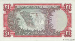 1 Pound RHODESIA 1968 P.28d AU