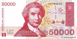 50000 Dinara CROATIA 1993 P.26a UNC