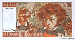 10 Francs BERLIOZ FRANCIA 1978 F.63.25 SC+