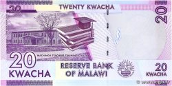 20 Kwacha MALAWI 2017 P.63d UNC-