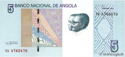 5 Kwanzas ANGOLA 2012 P.151A UNC-