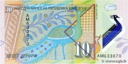 10 Denari NORTH MACEDONIA 2018 P.25 UNC