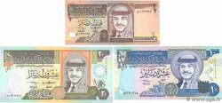 1/2, 10 et 20 Dinars Lot JORDANIE 1995 P.28a, P.31a et P.32a SUP+