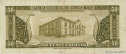 50 Colones COSTA RICA 1966 P.232 F