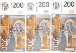 200 Dinara Lot SERBIEN 2005 P.42a fSS
