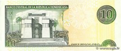 10 Pesos Oro RÉPUBLIQUE DOMINICAINE 2001 P.168a VF+