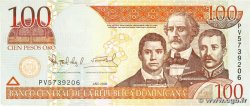 100 Pesos Oro RÉPUBLIQUE DOMINICAINE 2006 P.177a TB+