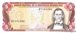 5 Pesos Oro RÉPUBLIQUE DOMINICAINE 1990 P.131 AU