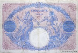 50 Francs BLEU ET ROSE FRANCE 1908 F.14.21 F