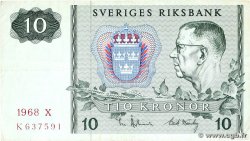 10 Kronor SUÈDE 1968 P.52b MBC