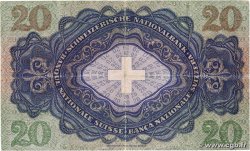 20 Francs SUISSE 1950 P.39r TTB