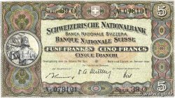 5 Francs SUISSE 1949 P.11n