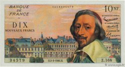 10 Nouveaux Francs RICHELIEU FRANCE 1961 F.57.14