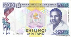 500 Shilingi TANZANIA 1989 P.21c q.BB