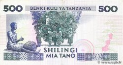 500 Shilingi TANZANIA 1989 P.21c q.BB