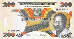 200 Shilingi TANSANIA 1992 P.20 VZ