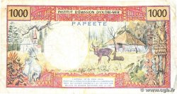 1000 Francs TAHITI 1985 P.27d VG