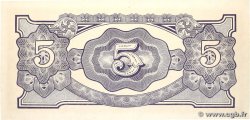 5 Rupees BURMA (VOIR MYANMAR) 1942 P.15b UNC-