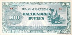 100 Rupees BURMA (VOIR MYANMAR) 1944 P.17 XF