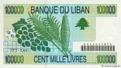 100000 Livres LIBAN 2001 P.083 NEUF