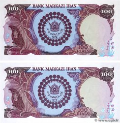 100 Rials Consécutifs IRAN 1976 P.108 UNC