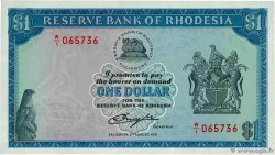 1 Dollar Remplacement RHODESIA 1979 P.38ar UNC