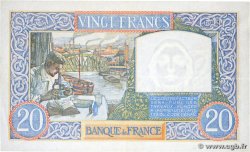 20 Francs TRAVAIL ET SCIENCE FRANCE 1940 F.12.10 XF-
