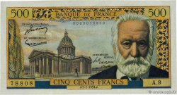 500 Francs VICTOR HUGO FRANCE 1954 F.35.01 UNC