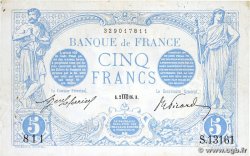 5 Francs BLEU FRANCE 1916 F.02.44