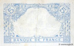 5 Francs BLEU FRANCE 1916 F.02.44 VF