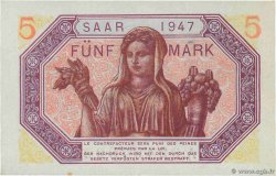 5 Mark SARRE FRANCE 1947 VF.46.01 SUP+