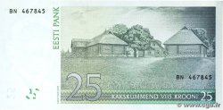 25 Krooni ESTONIA 2002 P.84 UNC-