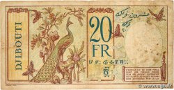 20 Francs DJIBOUTI 1936 P.07B F