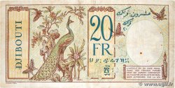 20 Francs DJIBOUTI 1936 P.07B F