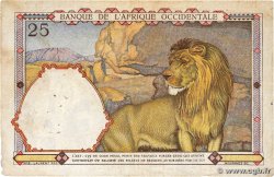 25 Francs FRENCH WEST AFRICA (1895-1958) 1939 P.22 F