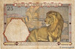 25 Francs FRENCH WEST AFRICA (1895-1958) 1939 P.22 VG