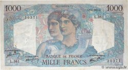 1000 Francs MINERVE ET HERCULE FRANCE 1947 F.41.18