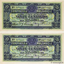 20 Centavos Lot MOZAMBIQUE Beira 1933 P.R29