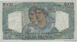 1000 Francs MINERVE ET HERCULE FRANCE 1950 F.41.32